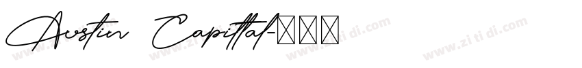 Austin Capittal字体转换